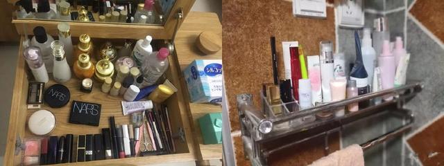 男人集體吐槽 衛生間被老婆的化妝品占據，何止一個亂字了得